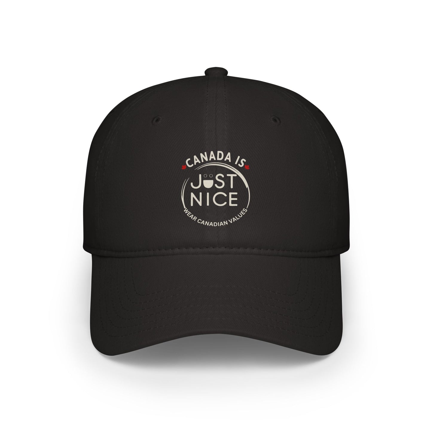 Canada Is Just Nice Baseball Cap, Adjustable Cap, Casual Hat, Gift for Canadians, Summer Accessory