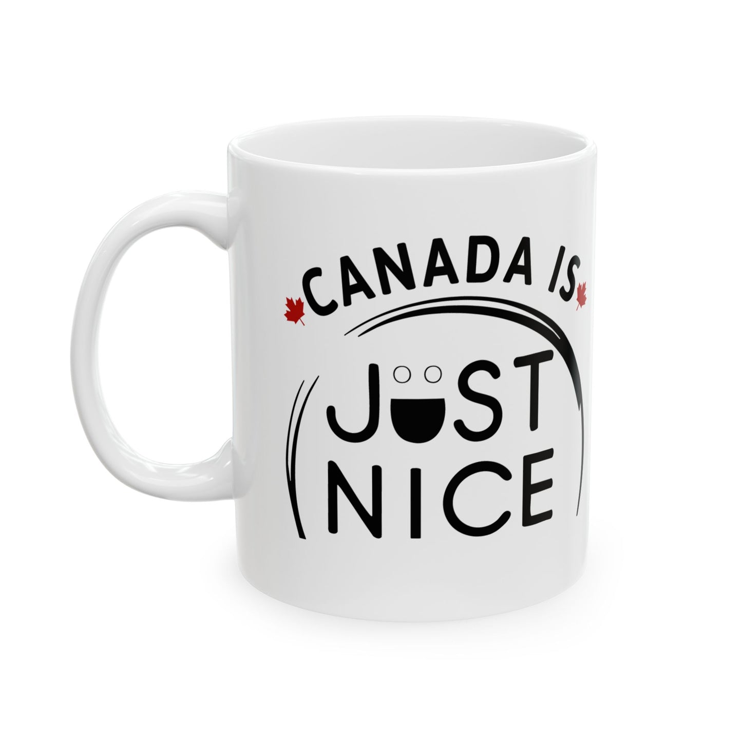Canada Maple Leaf Ceramic Mug - 11oz & 15oz - Perfect Gift for Tea & Coffee Lovers