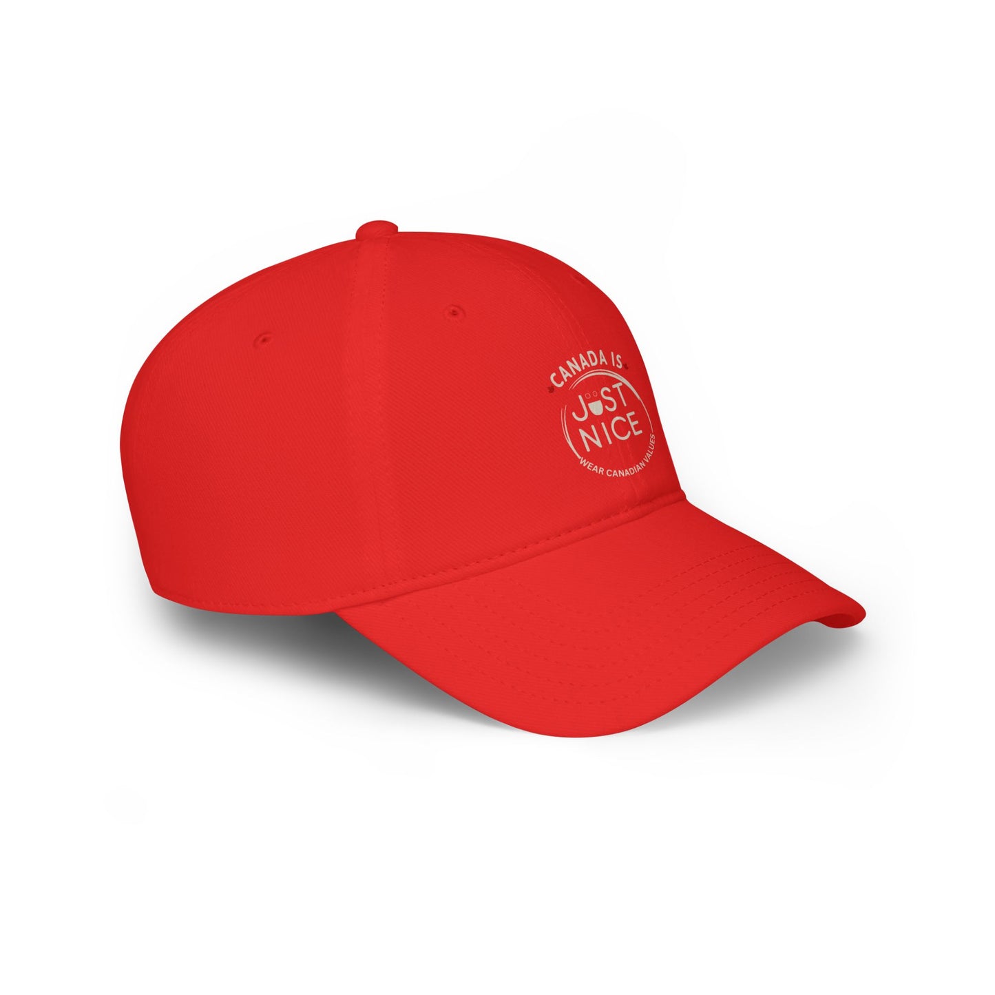 Canada Is Just Nice Baseball Cap, Adjustable Cap, Casual Hat, Gift for Canadians, Summer Accessory