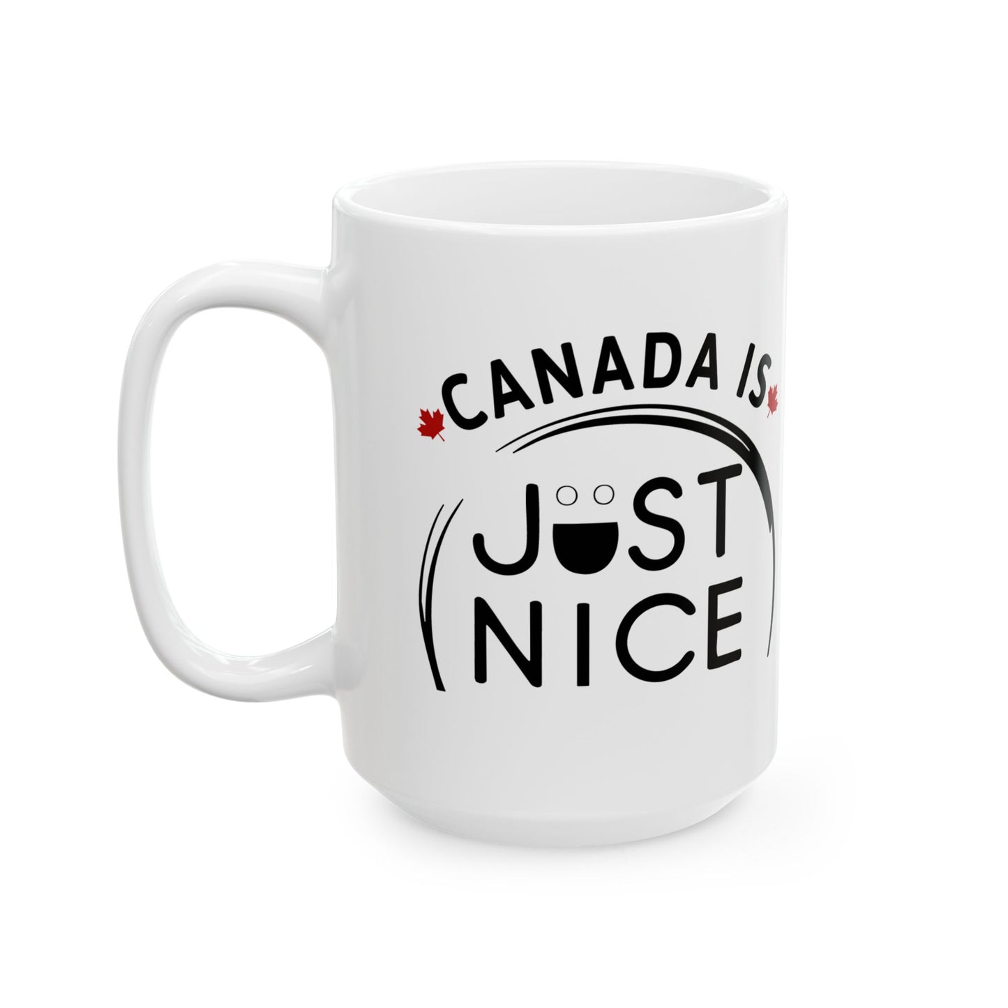 Canada Maple Leaf Ceramic Mug - 11oz & 15oz - Perfect Gift for Tea & Coffee Lovers