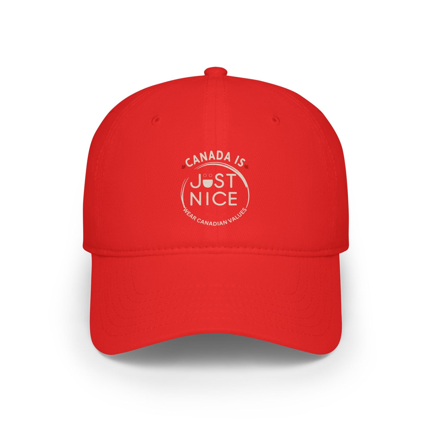 Canada Is Just Nice Baseball Cap, Adjustable Cap, Casual Hat, Gift for Canadians, Summer Accessory
