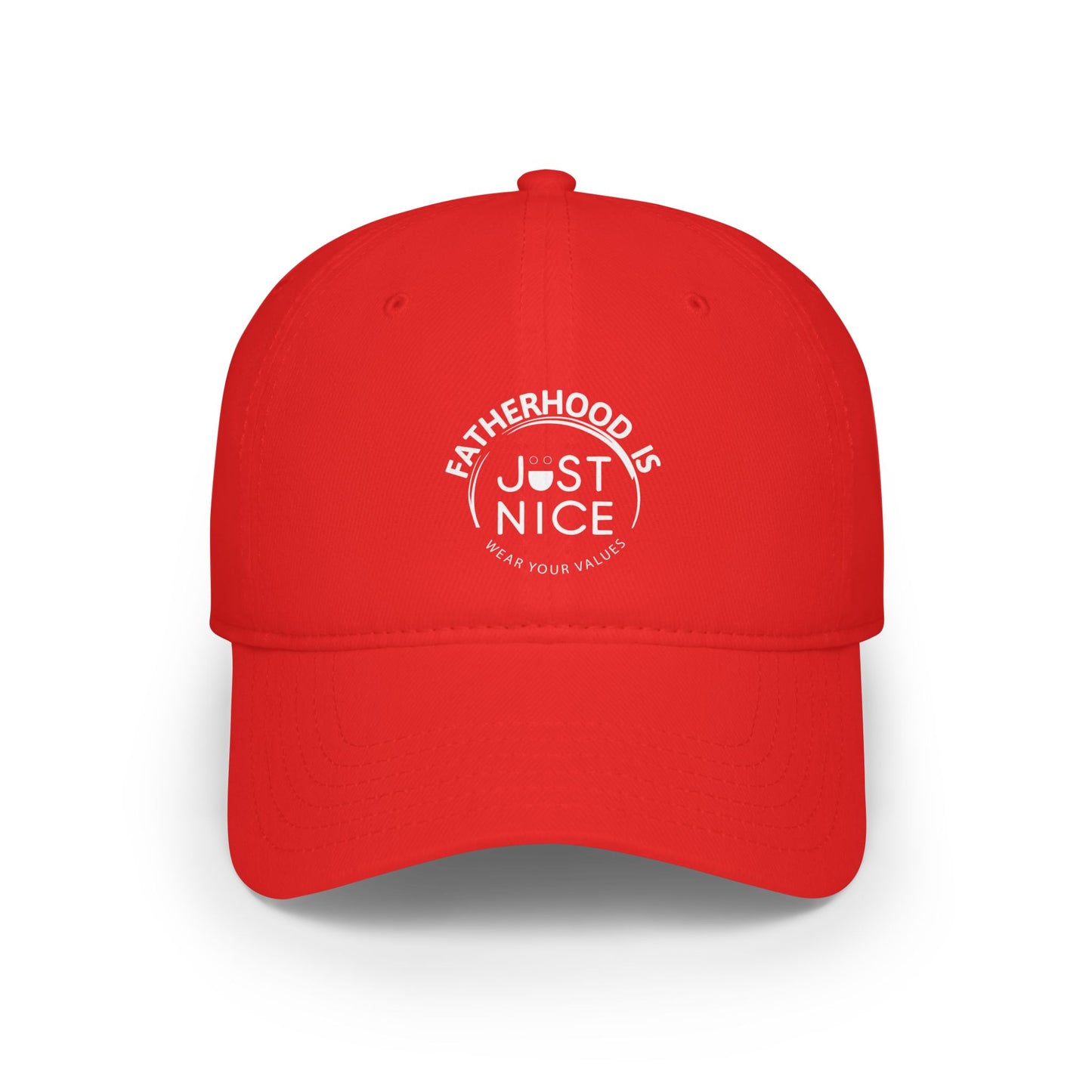 Fatherhood is Just Nice Low Profile Baseball Cap | Perfect Gift for Dads, Casual Style, Summer Accessory, Unique Father's Day Gift