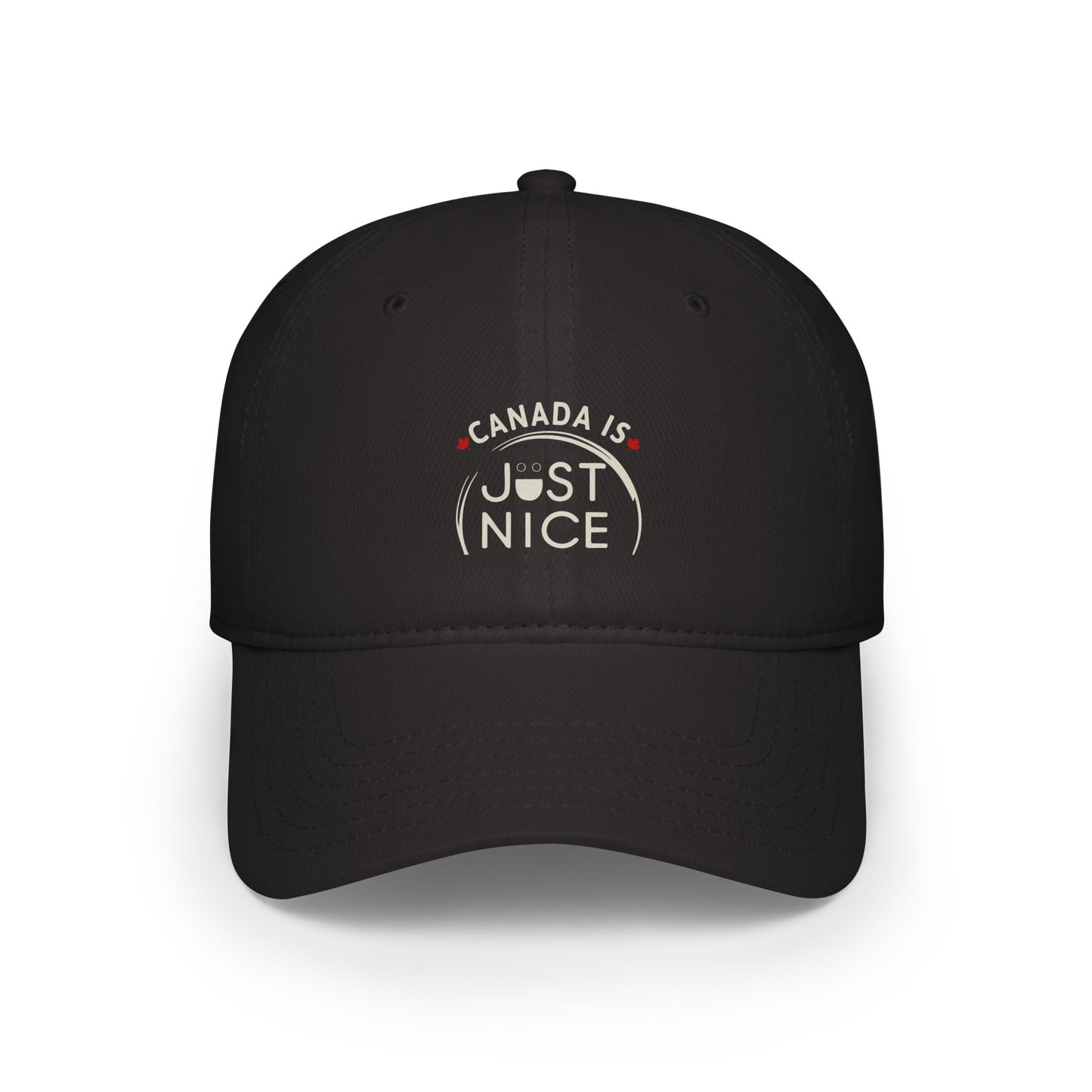 Canada Is Just Nice Baseball Cap | Comfort, Style, Casual Wear, Gift for Him/Her, Outdoor Adventures, Summer Style