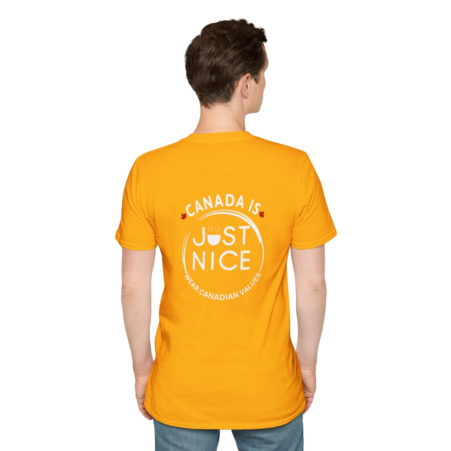 Canada Is Not Nasty Just Nice Unisex Softstyle T-Shirt