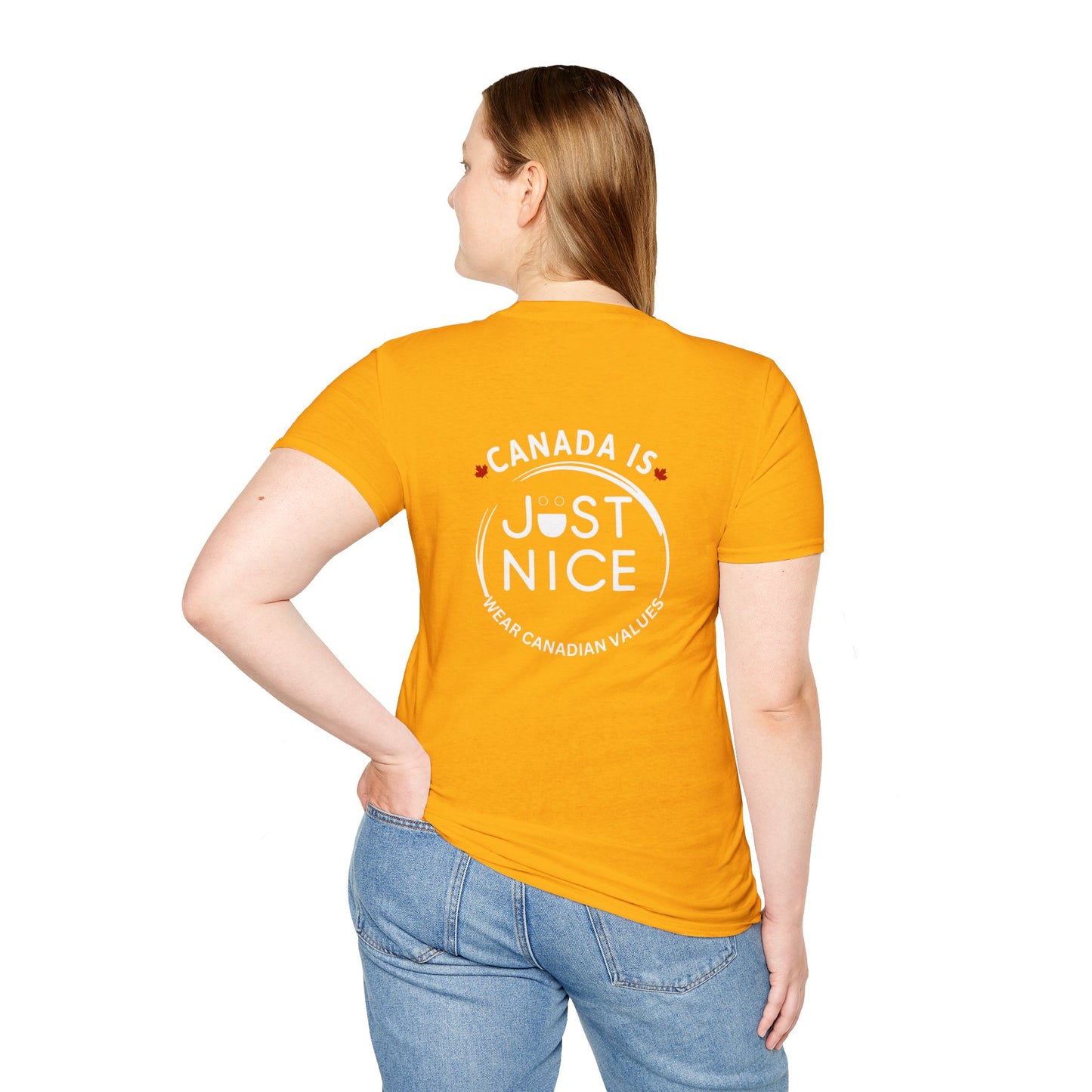 Canada Is Not Nasty Just Nice Unisex Softstyle T-Shirt