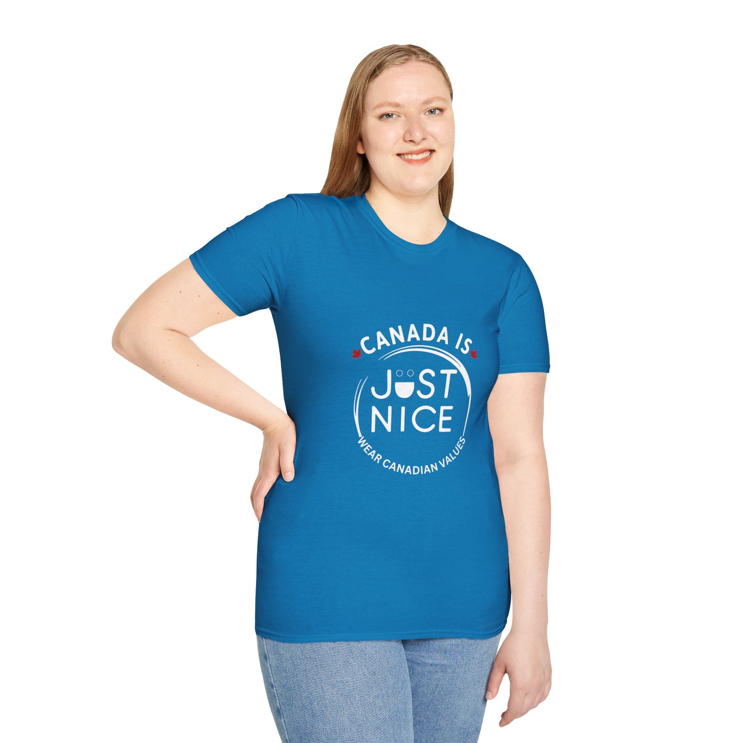 Canada Is Not Nasty Just Nice Unisex Softstyle T-Shirt
