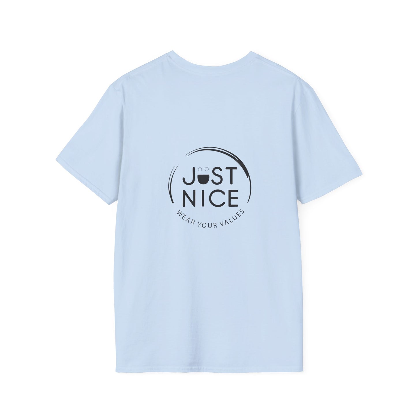 Unisex Softstyle T-Shirt - "Canada is Just Nice" Maple Leaf Design