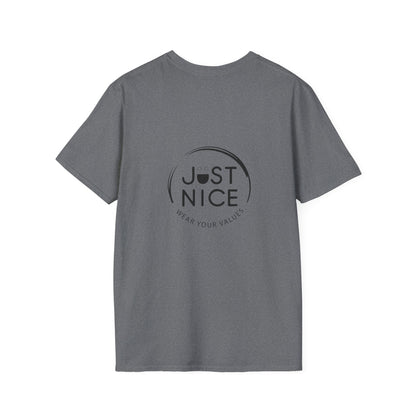 Unisex Softstyle T-Shirt - "Canada is Just Nice" Maple Leaf Design