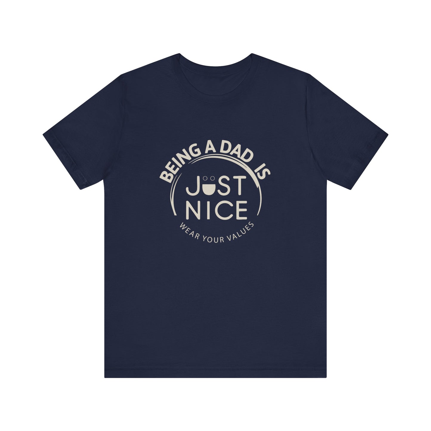 Unisex Dad Values Tee - Perfect Gift for Fathers, Casual Wear, Thoughtful Present, Father's Day, Family Gatherings