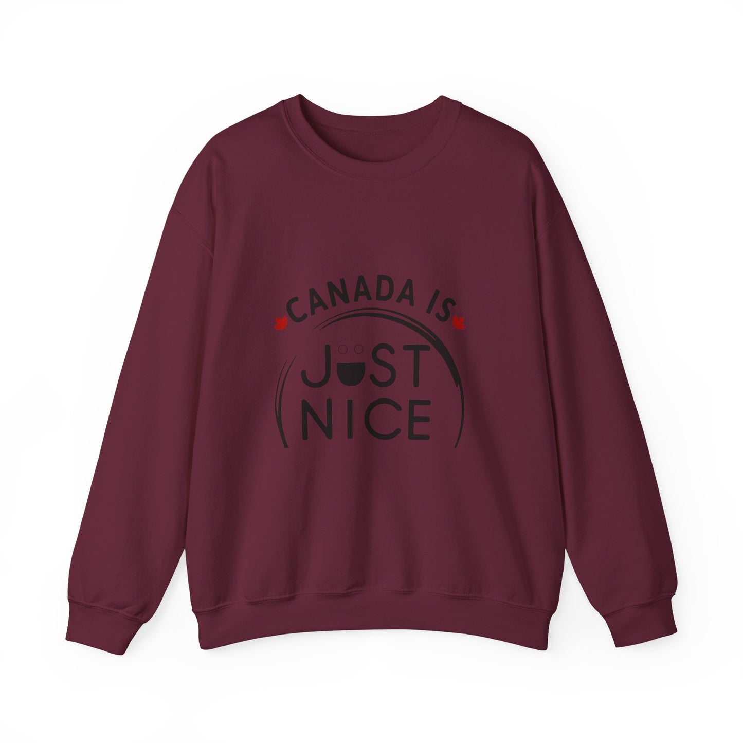 Canada Is Not Nasty Crewneck Sweatshirt - A Cozy Statement Piece for Proud Canadians