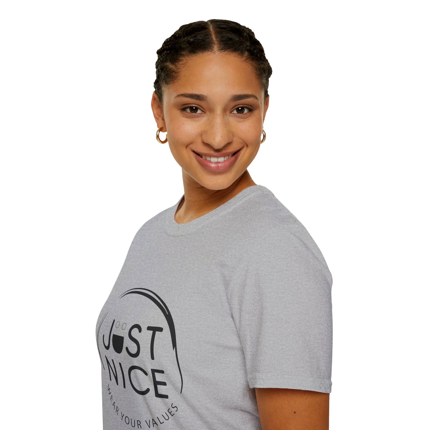 Unisex Softstyle T-Shirt - ‘Just Nice’ - Wear Your Values - Perfect for Everyday Style, Gift, Eco-Conscious Fashion, Inspirational [...]