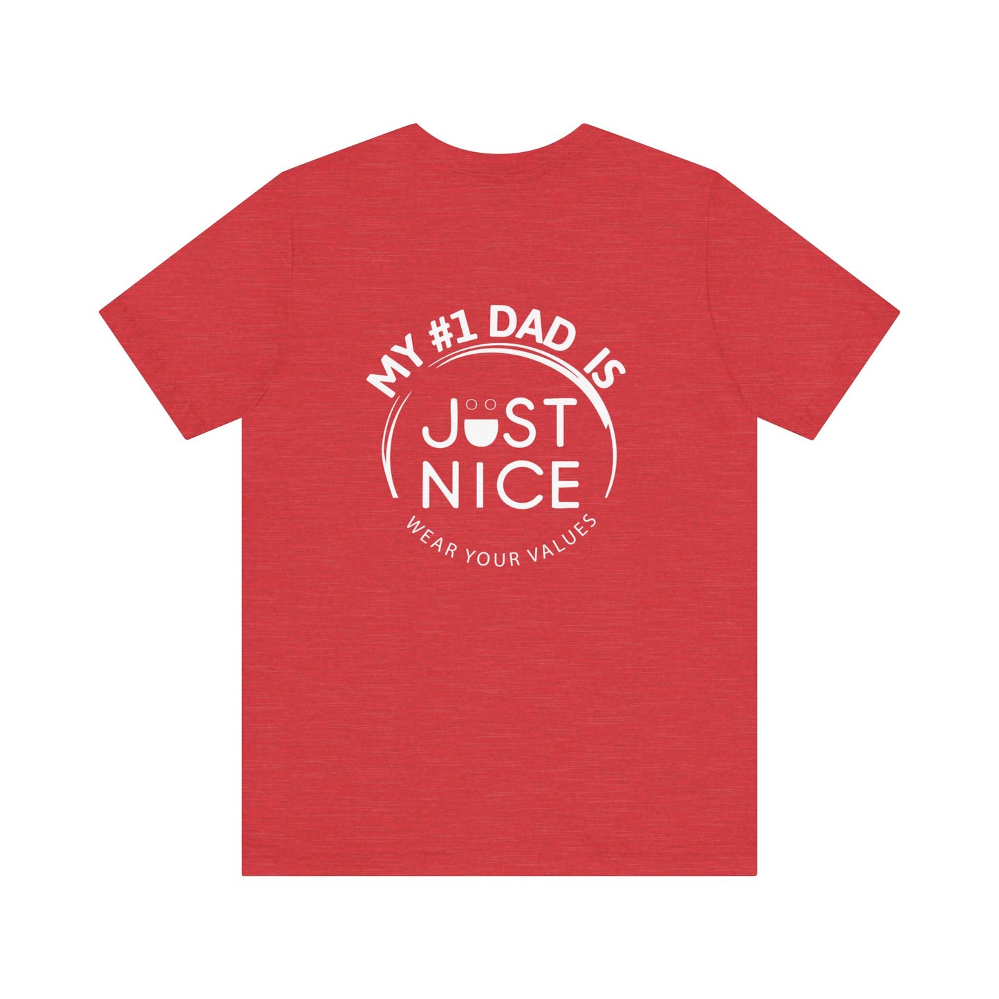 Present Dad Unisex Tee - Father's Day Gift, Motivational Shirt, Dad Humor, Casual Wear, Gift for Dads