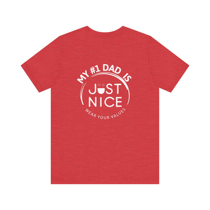 Present Dad Unisex Tee - Father's Day Gift, Motivational Shirt, Dad Humor, Casual Wear, Gift for Dads