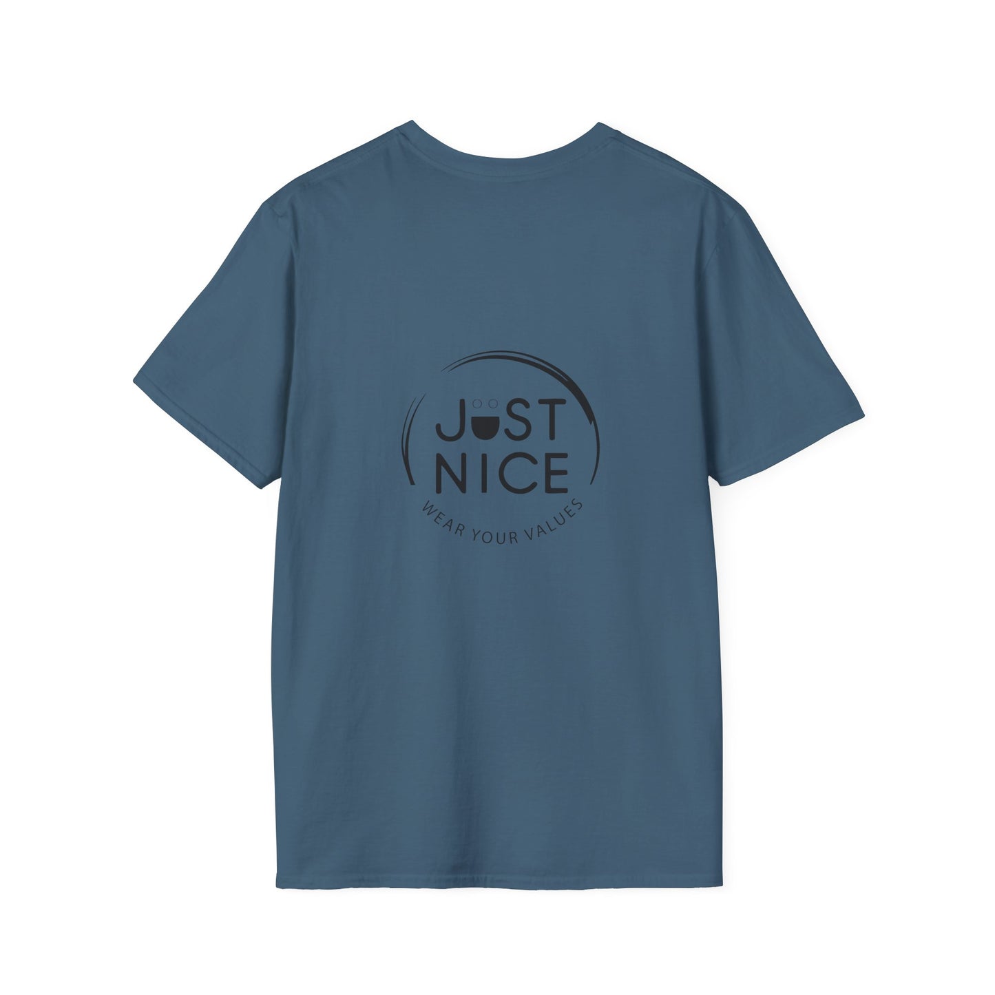 Unisex Softstyle T-Shirt - "Canada is Just Nice" Maple Leaf Design