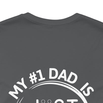 Present Dad Unisex Tee - Father's Day Gift, Motivational Shirt, Dad Humor, Casual Wear, Gift for Dads