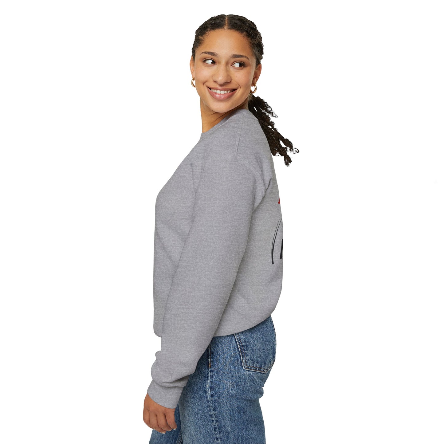 Canada Is Not Nasty Crewneck Sweatshirt - A Cozy Statement Piece for Proud Canadians