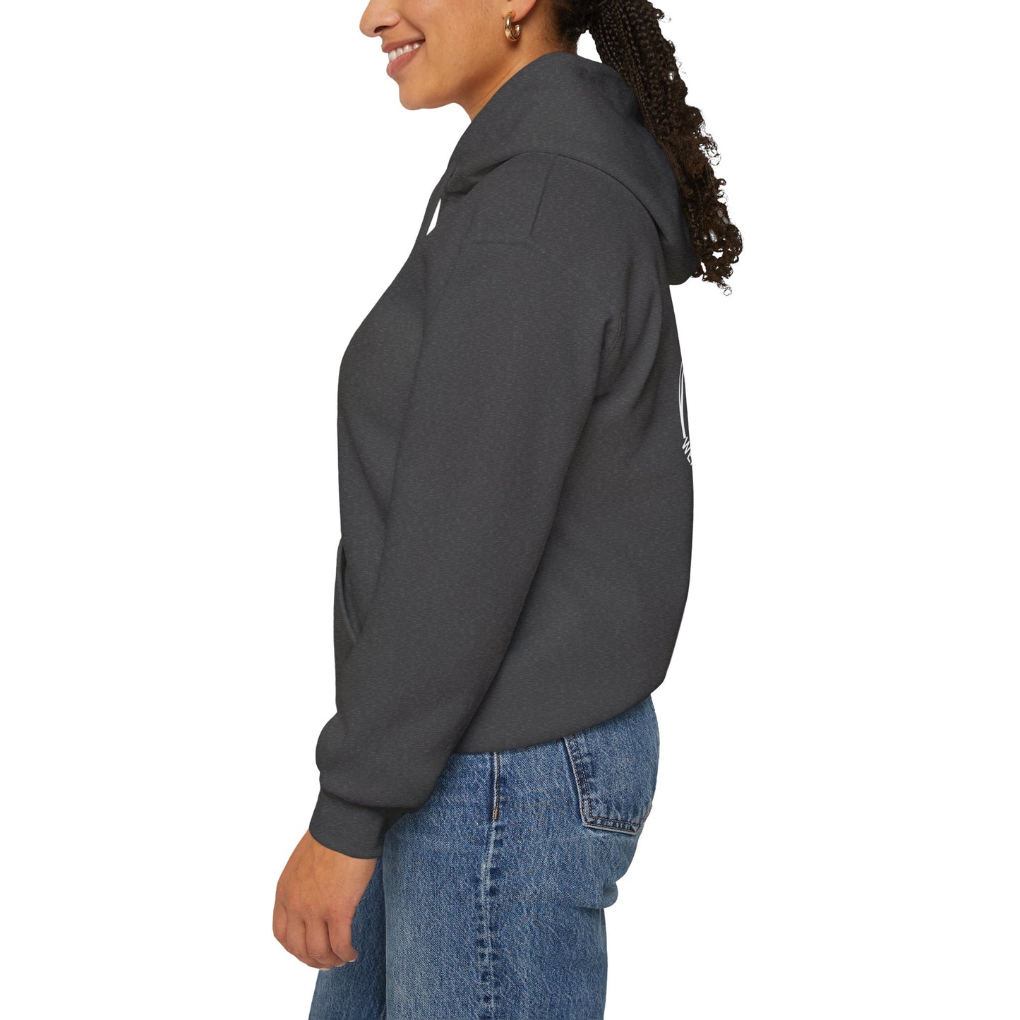 Canada Is Just Nice Hoodie - Unisex Heavy Blend™ Sweatshirt with Maple Leaf Design