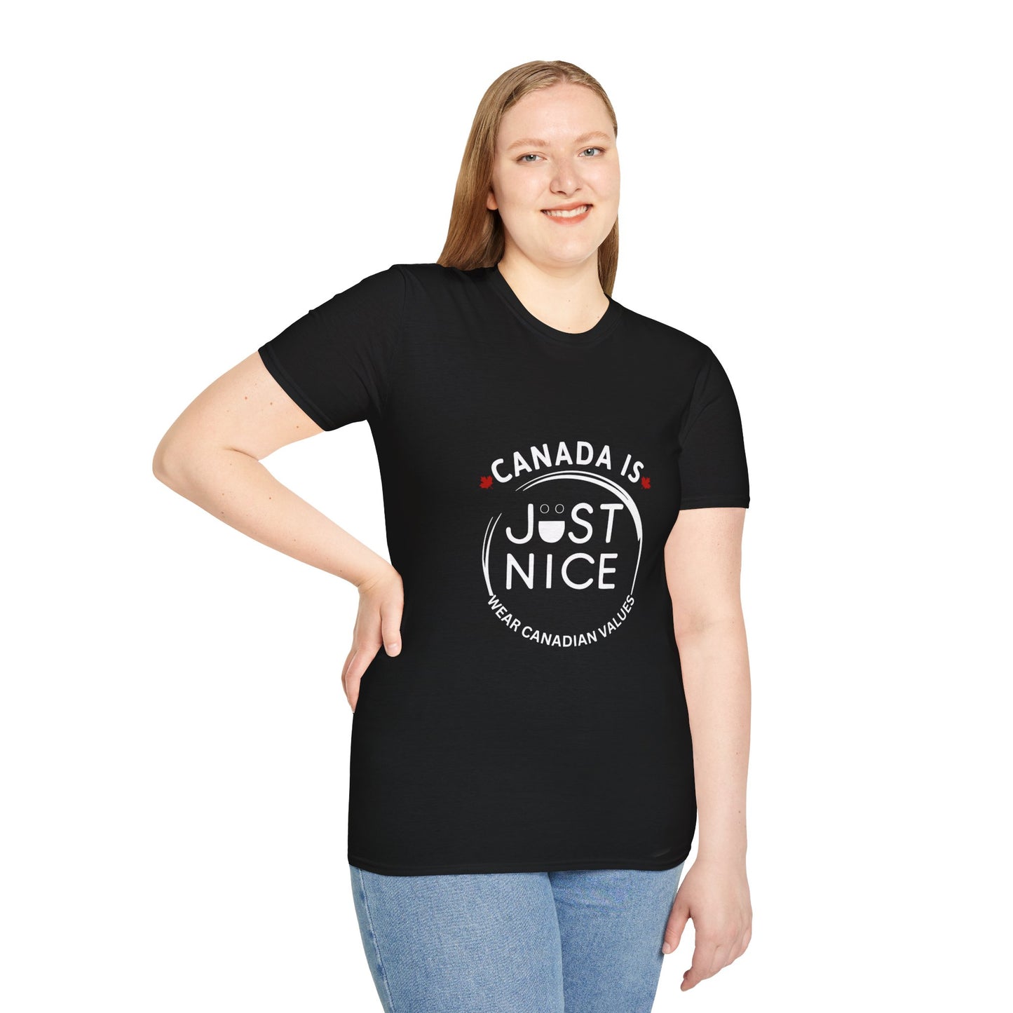 Canada Is Not Nasty Just Nice Unisex Softstyle T-Shirt