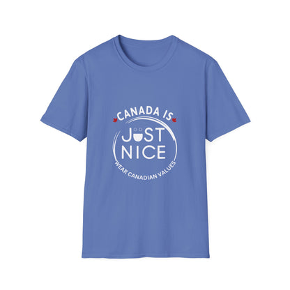 Canada Is Not Nasty Just Nice Unisex Softstyle T-Shirt