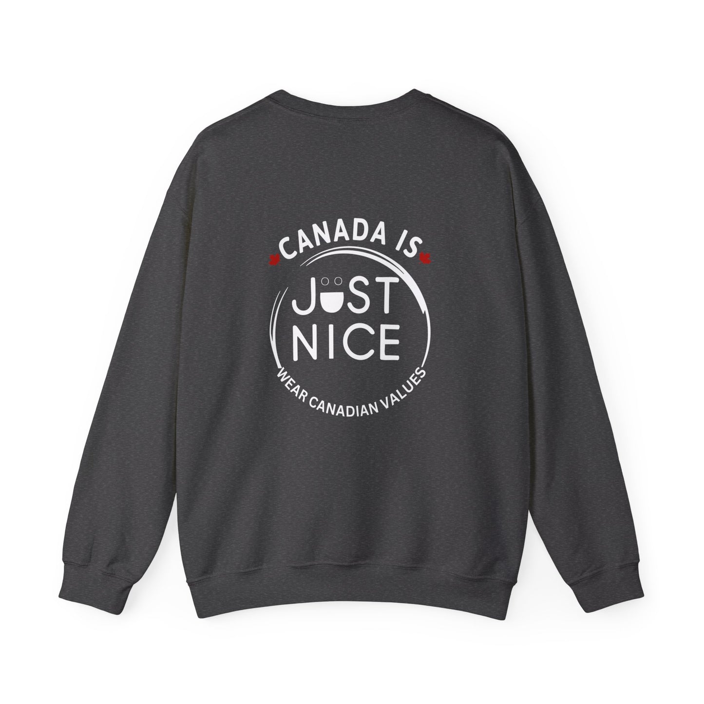 Canada Inspired Unisex Crewneck Sweatshirt - Cozy Fall Style