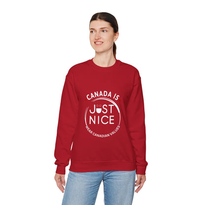 Canada Inspired Unisex Crewneck Sweatshirt - Cozy Fall Style
