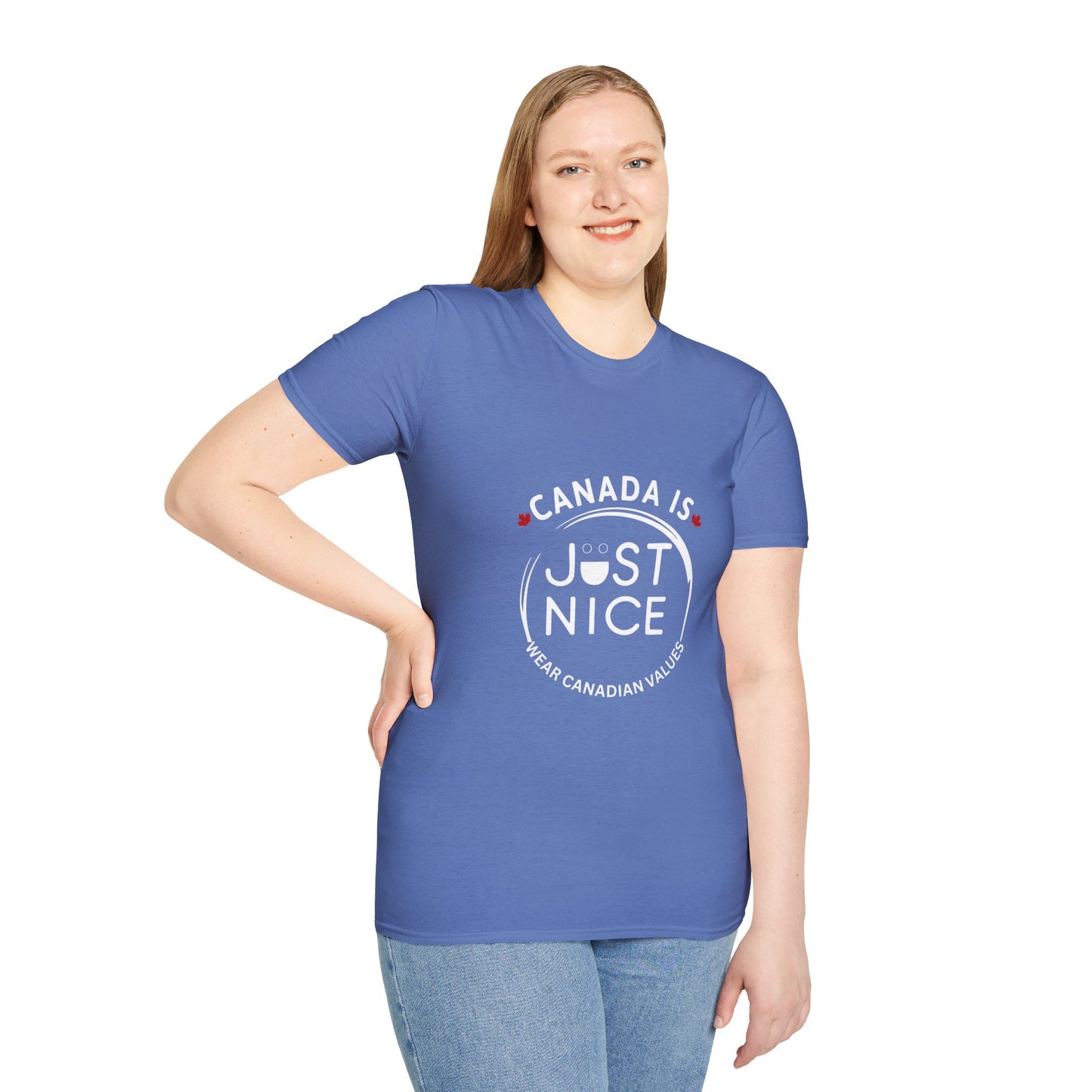 Canada Is Not Nasty Just Nice Unisex Softstyle T-Shirt