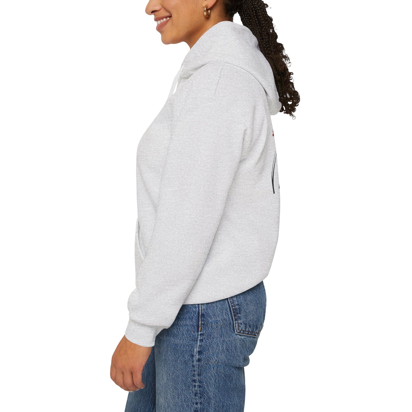 Canada Is Just Nice Hoodie - Unisex Heavy Blend™ Sweatshirt with Maple Leaf Design