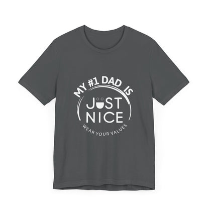 Present Dad Unisex Tee - Father's Day Gift, Motivational Shirt, Dad Humor, Casual Wear, Gift for Dads