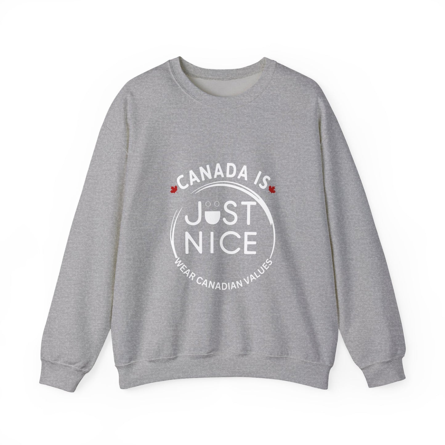Canada Inspired Unisex Crewneck Sweatshirt - Cozy Fall Style
