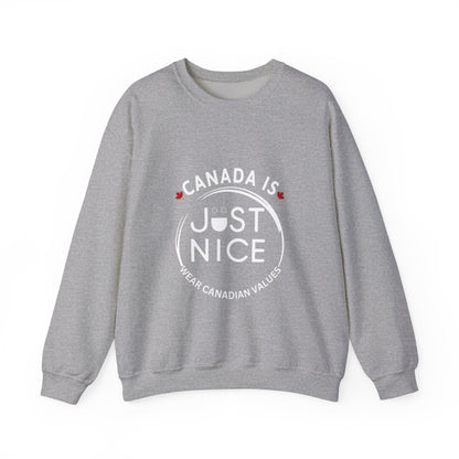 Canada Inspired Unisex Crewneck Sweatshirt - Cozy Fall Style