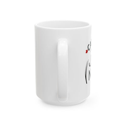 Canada Maple Leaf Ceramic Mug - 11oz & 15oz - Perfect Gift for Tea & Coffee Lovers