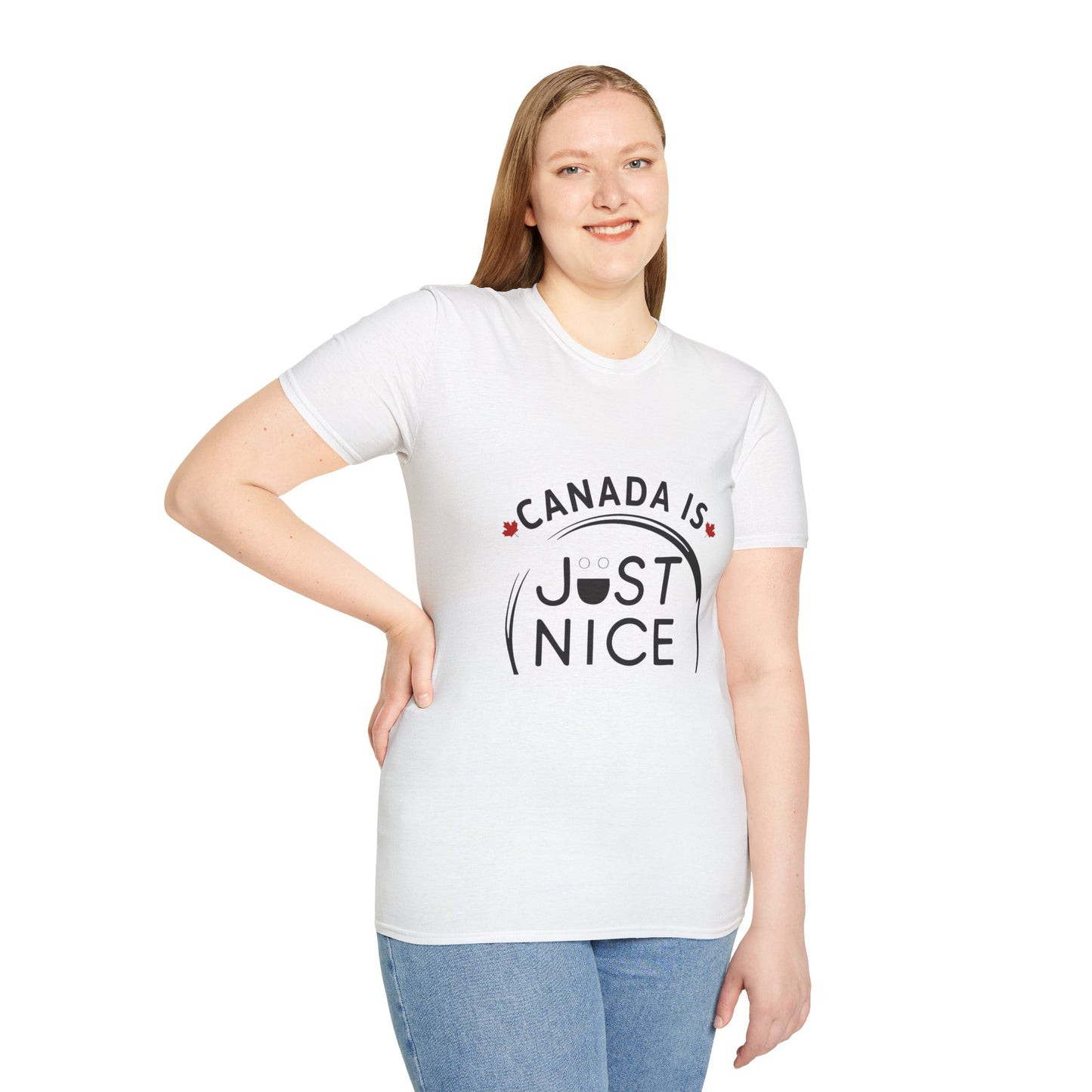 Canada Is Not Nasty Just Nice Unisex Softstyle T-Shirt