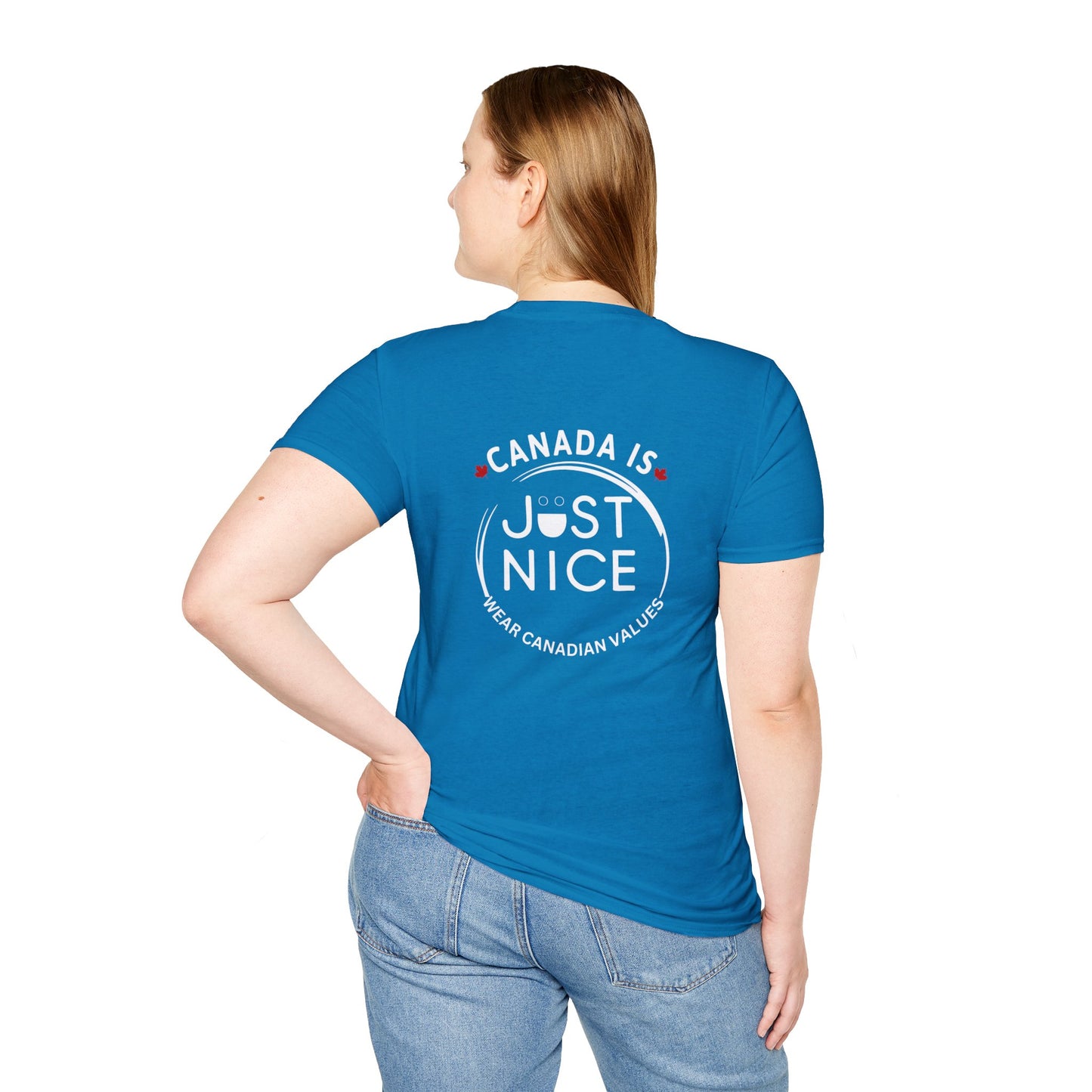 Canada Is Not Nasty Just Nice Unisex Softstyle T-Shirt