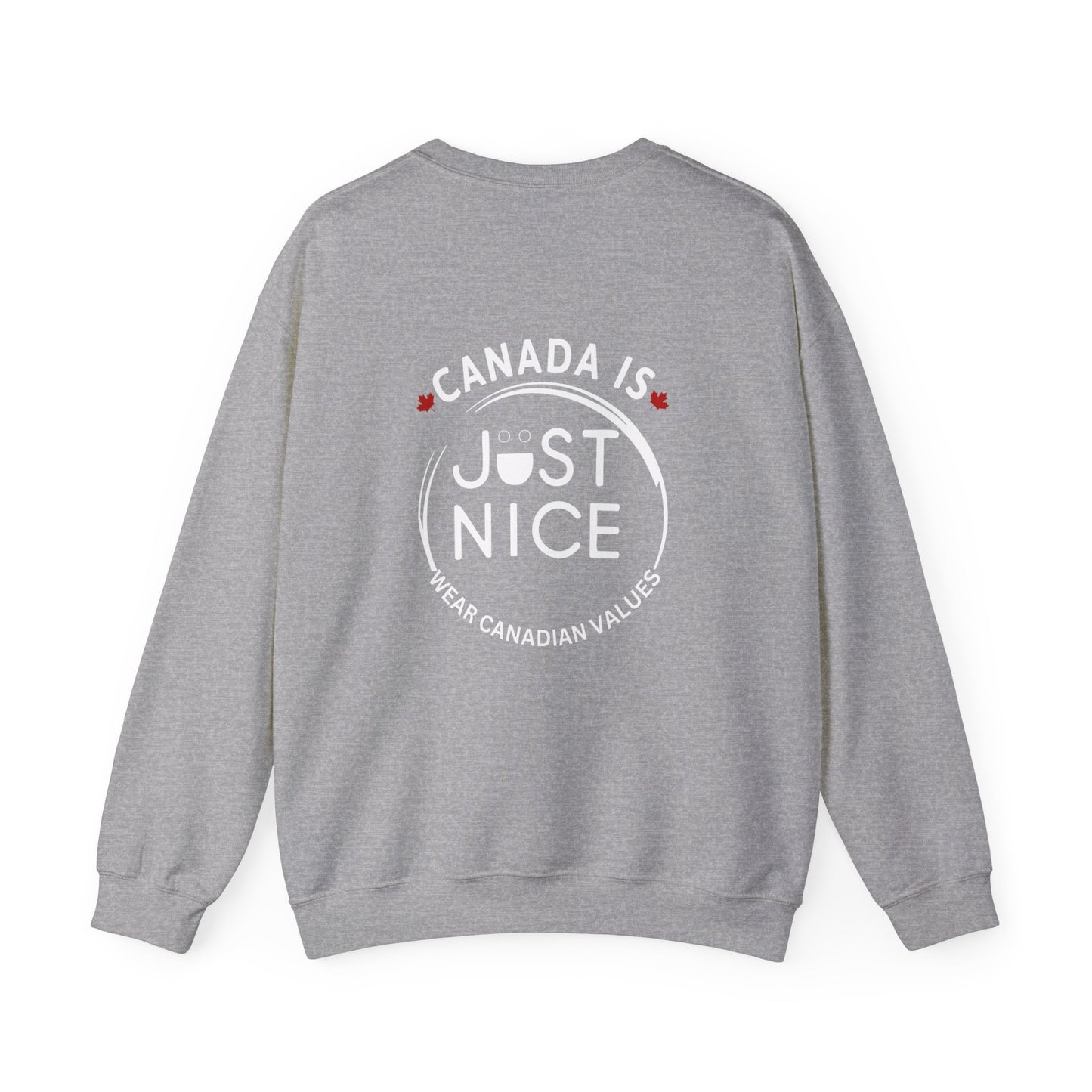 Canada Inspired Unisex Crewneck Sweatshirt - Cozy Fall Style
