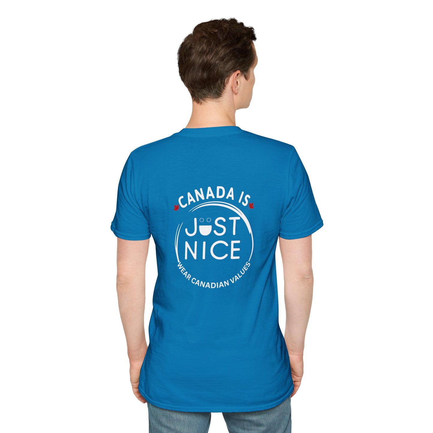 Canada Is Not Nasty Just Nice Unisex Softstyle T-Shirt