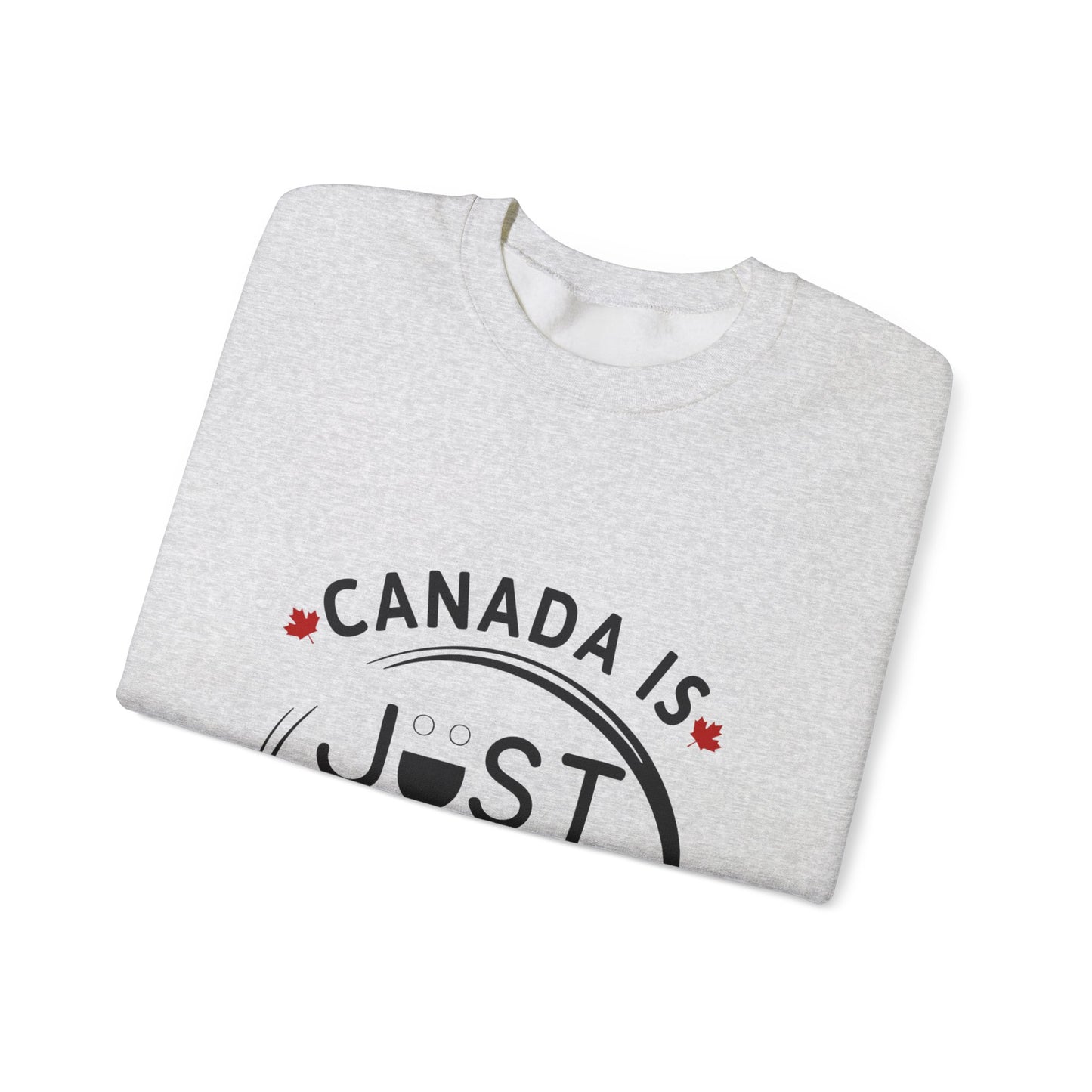 Canada Inspired Unisex Crewneck Sweatshirt - Cozy Fall Style