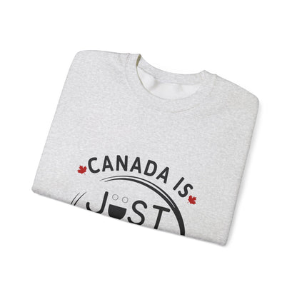 Canada Inspired Unisex Crewneck Sweatshirt - Cozy Fall Style