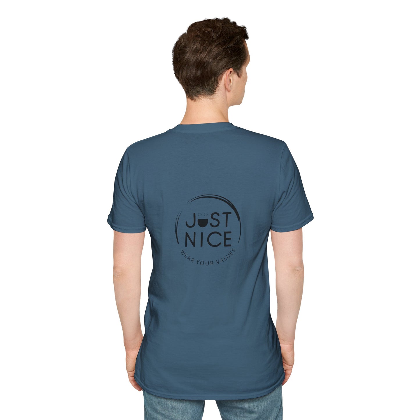 Unisex Softstyle T-Shirt - "Canada is Just Nice" Maple Leaf Design