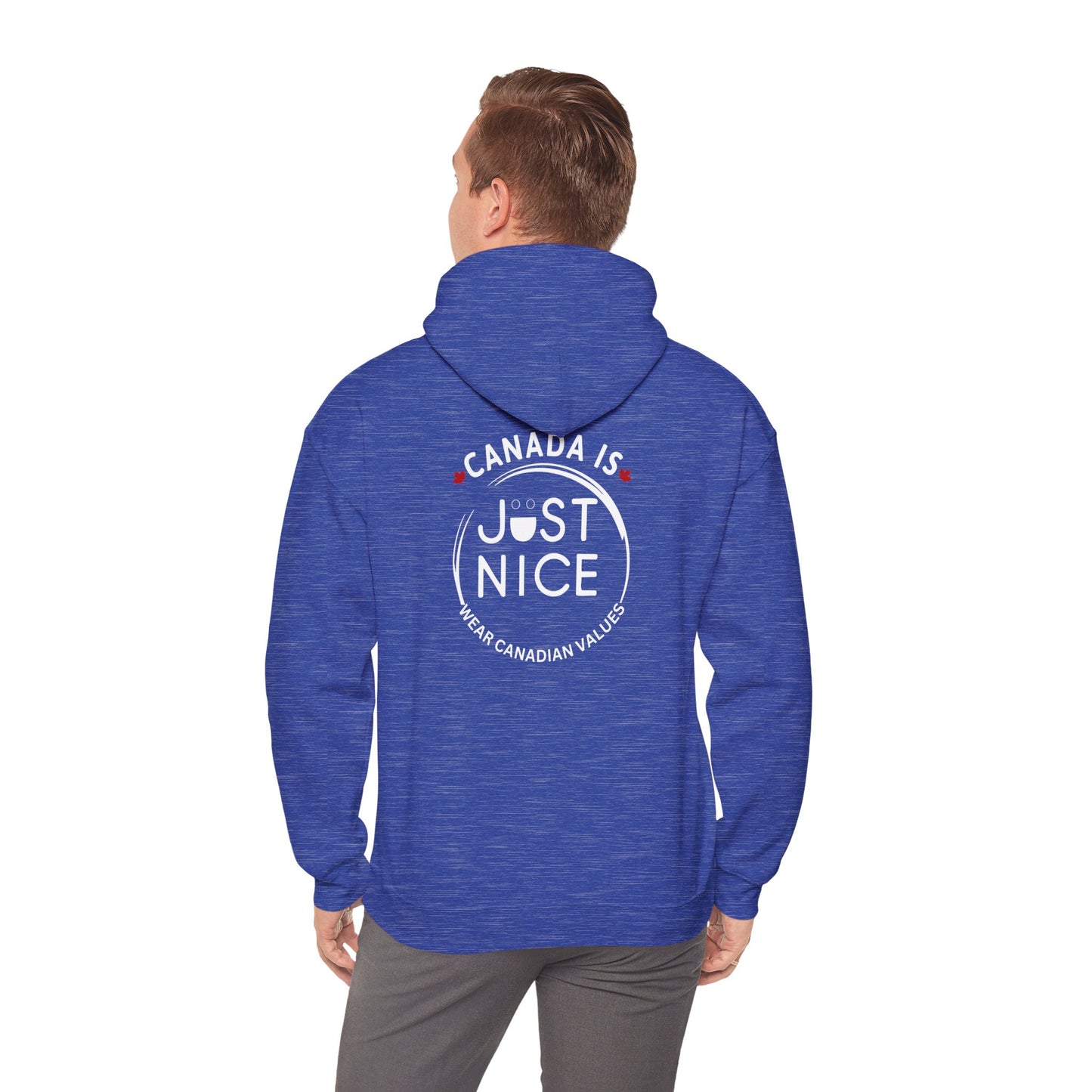 Canada Is Just Nice Hooded Sweatshirt | Unisex Cozy Pullover