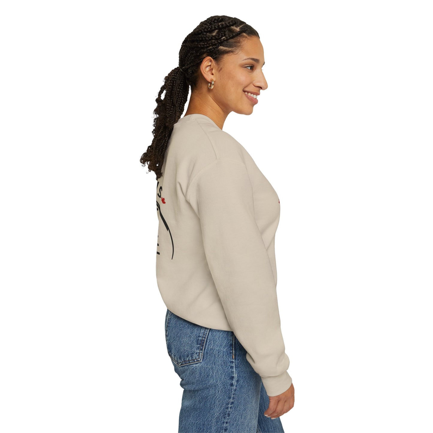 Canada Is Not Nasty Crewneck Sweatshirt - A Cozy Statement Piece for Proud Canadians
