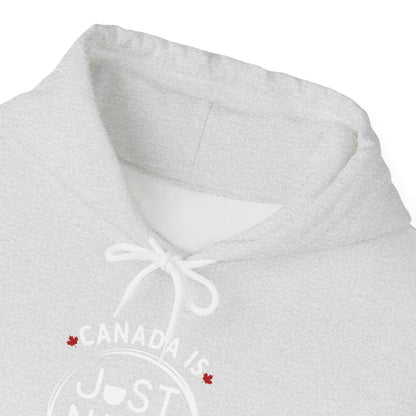 Canada Is Just Nice Hooded Sweatshirt | Unisex Cozy Pullover