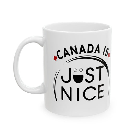 Canada Maple Leaf Ceramic Mug - 11oz & 15oz - Perfect Gift for Tea & Coffee Lovers