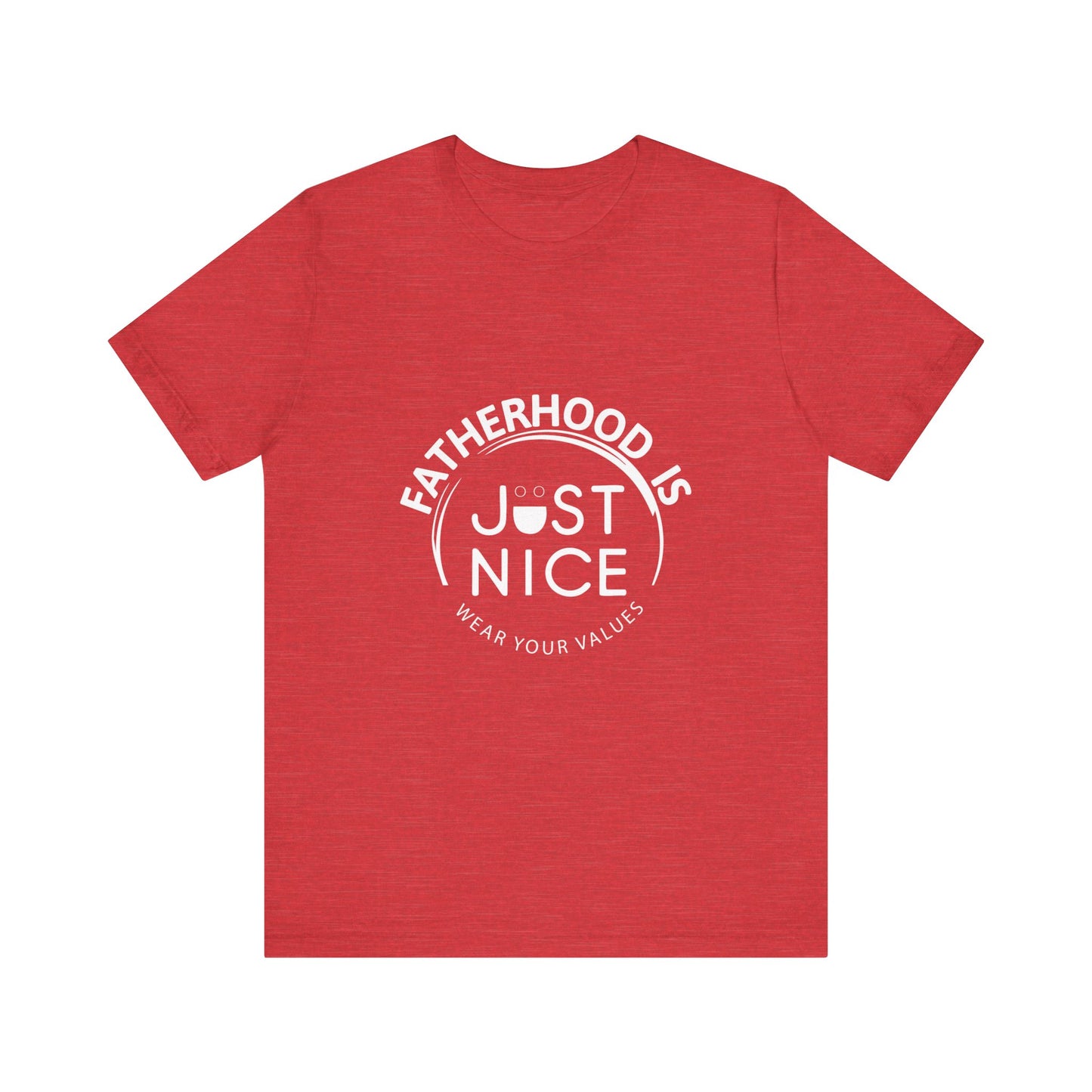Unisex Jersey Short Sleeve Tee - Present Dad Shirt, Father's Day Gift, Casual Wear, Family T-Shirt, Dad Life Apparel