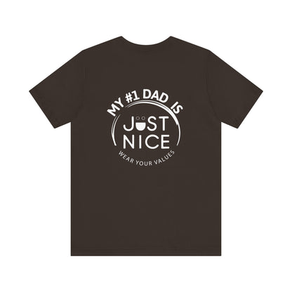 Present Dad Unisex Tee - Father's Day Gift, Motivational Shirt, Dad Humor, Casual Wear, Gift for Dads