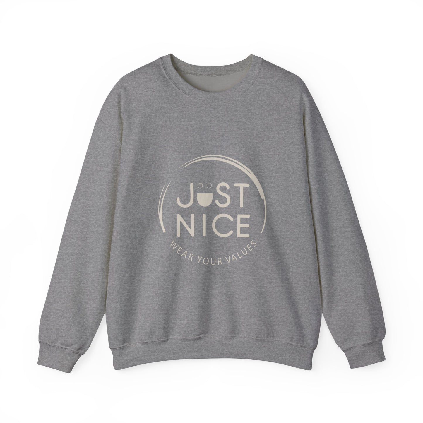 Canada Is Just Nice Crewneck Sweatshirt - Cozy Unisex Sweater for Home & Outdoor
