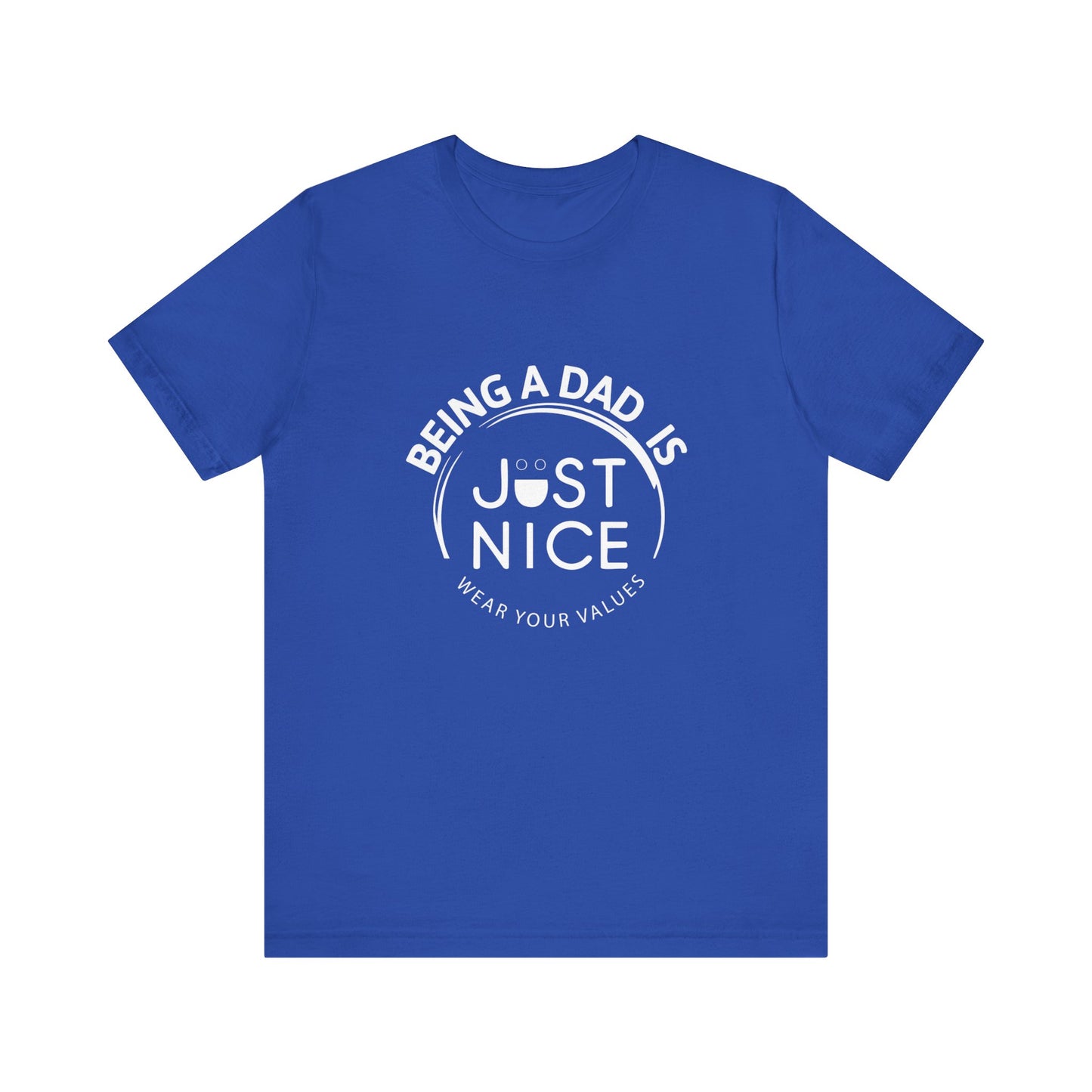 Dad Vibes Short Sleeve Tee - Perfect Gift for Father's Day, Comfortable Casual Wear, Unisex Tee for Dad