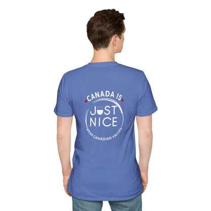 Canada Is Not Nasty Just Nice Unisex Softstyle T-Shirt