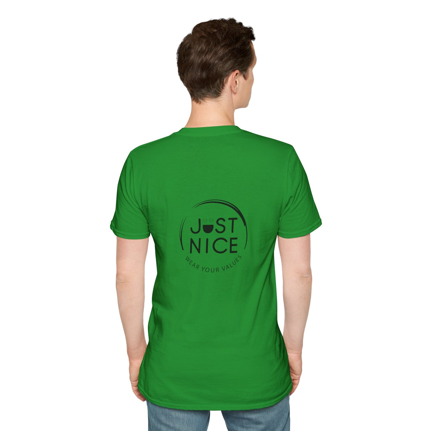 Unisex Softstyle T-Shirt - "Canada is Just Nice" Maple Leaf Design