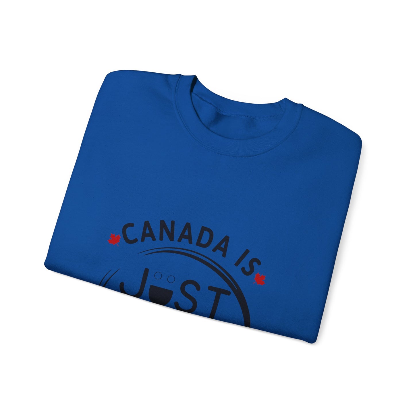 Canada Is Not Nasty Crewneck Sweatshirt - A Cozy Statement Piece for Proud Canadians