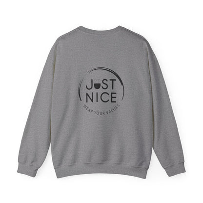 Canada Is Just Nice Crewneck Sweatshirt - Cozy Unisex Sweater for Home & Outdoor